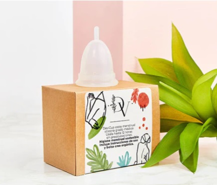 [2021060368] DEVIDUO (COPITA MENSTRUAL+VASO+BOLSA) TALLA XS
