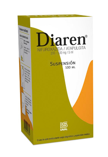 [901318] DIAREN JARABE X 100 ML (NIFUROXAZIDA/ATAPULGITA)