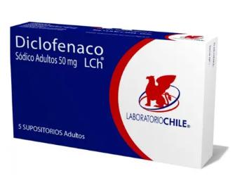 [900115] DICLOFENACO 50 MG SUPOS. ADULTO LCH X 5 UNID (GENER)