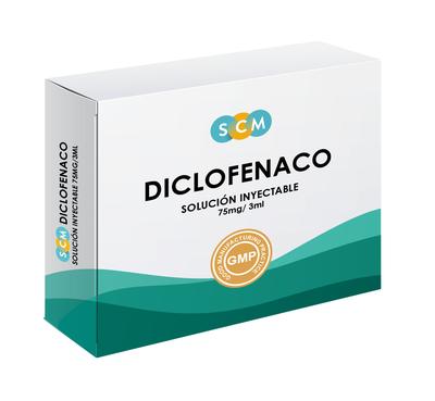 [900120] DICLOFENACO INYECT 75 MG/3 ML SCM X 5 AMPOLLAS (GENER) (PTM)