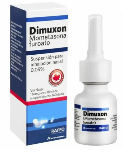 [904472] DIMUXON 50 MCG/DOSIS SUSP. NASAL X 140 DOSIS (MOMETASONA)