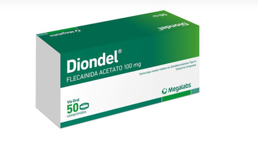 [7730698012131] DIONDEL 100 MG X 50 COMP (FLECAINIDA)