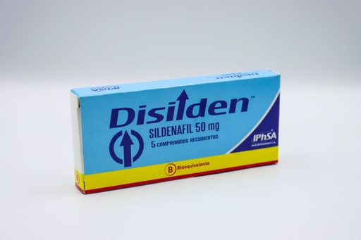 [900508] DISILDEN  50 MG X  5 COMP (SILDENAFIL)