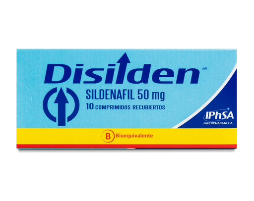 [902597] DISILDEN  50 MG X 10 COMP (SILDENAFIL)