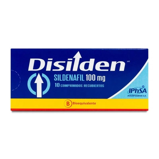 [902598] DISILDEN 100 MG X 10 COMP (SILDENAFIL)