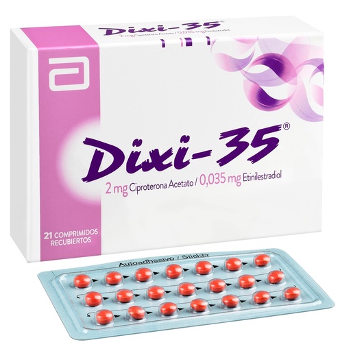 [901283] DIXI 35 X 21 COMP CFR (CIPROTERONA//ETINILESTRADIOL) (RS:30) (SM:50)(HORM)