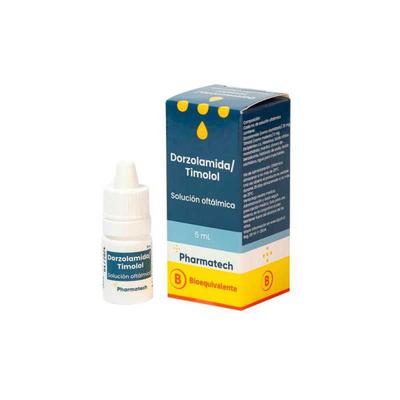 [8680199001594] DORZOLAMIDA/TIMOLOL 2,0/0,5% SOL. OFTALMICA PHARMATECH X 5 ML (GENER) (SIMIL GLAUCOTENSIL-T)***