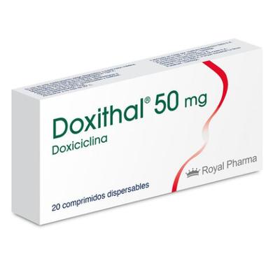 DOXITHAL 50 MG X 20 COMPRIMIDOS (DOXICICLINA) (PTM) | Farmazon-Farmacia ...