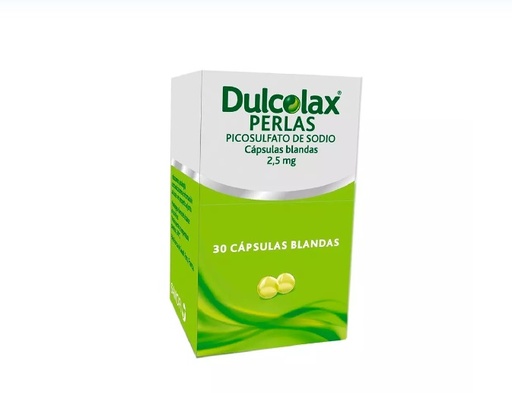 [901015] DULCOLAX PERLAS 2.5 MG X 30 CAPS (PICOSULFATO DE SODIO)