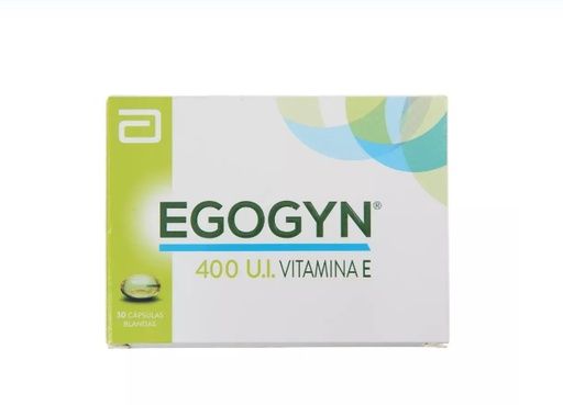 [904686] EGOGYN  400 UI X 30 CAPS (VITAMINA E)
