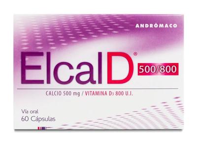 [902670] ELCAL D 500/800 X 60 CAPS (CALCIO 500+ VIT D 800)