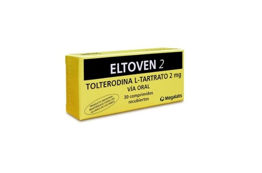 [900560] ELTOVEN 2 MG X 30 COMP (TOLTERODINA)***