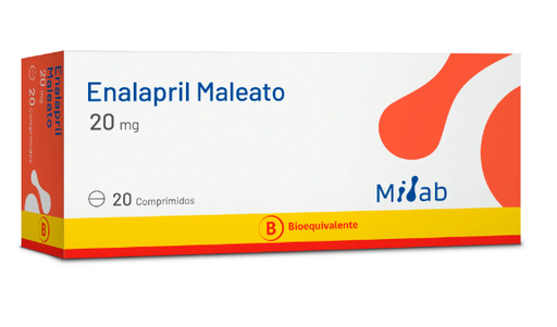 [903266] ENALAPRIL 20 MG X 20 COMP MINTLAB (GENER) (PTM)
