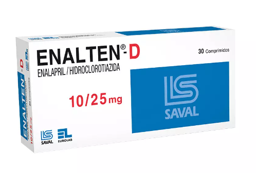 [901892] ENALTEN-D 10/25 X 30 COMP (ENALAPRIL/HIDROCLOROTIAZIDA)