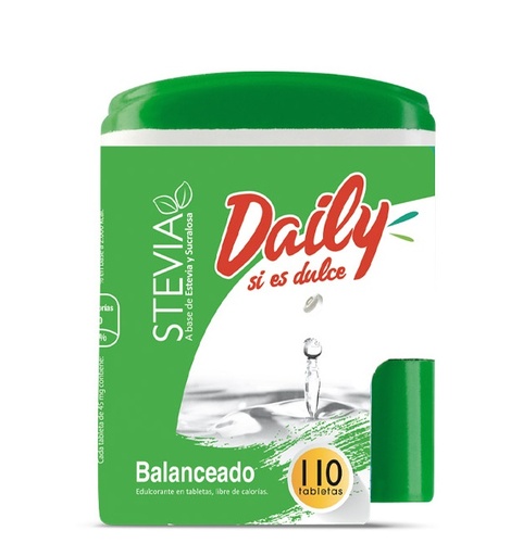 [901259] ENDULZANTE DAILY STEVIA X 110 TAB***