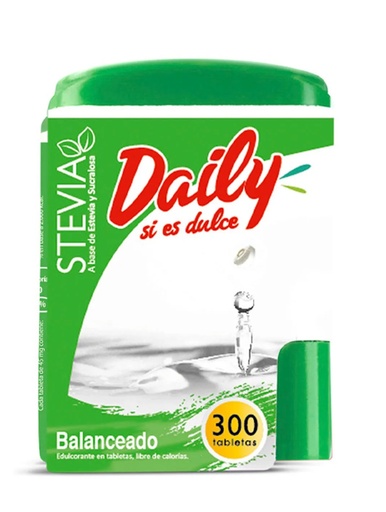 [905465] ENDULZANTE DAILY STEVIA X 300 TAB