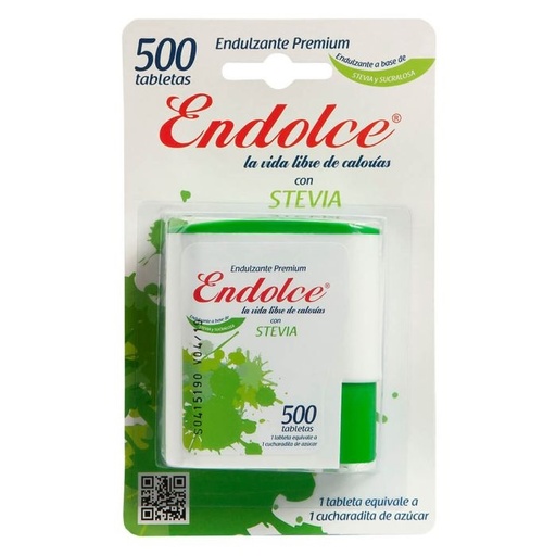 [903575] ENDULZANTE ENDOLCE STEVIA X 500 TAB***