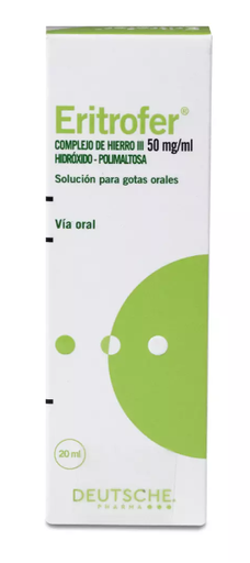 [7795345121734] ERITROFER GOTAS 50 MG/ML X 20 ML (HIERRO POLIMALTOSA)