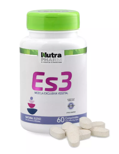 [1613066553373] ES3 X 60 COMP NUTRAPHARM (MANZANILLA/TE/TORONJIL/NARANJA DULCE)