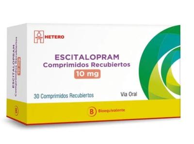[8903726214817] ESCITALOPRAM 10 MG SEVEN PHARMA X 30 COMP (GENER)