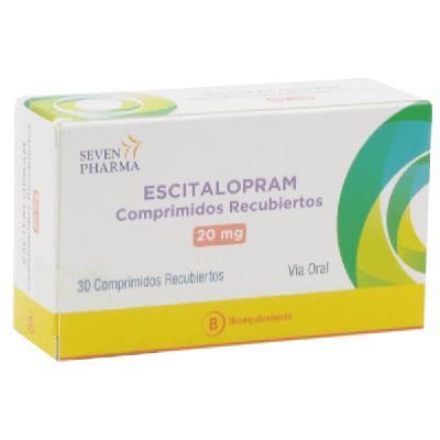 [904765] ESCITALOPRAM 20 MG SEVEN PHARMA X 30 COMP (GENER)
