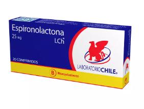 [900140] ESPIRONOLACTONA 25 MG X 20 COMP LCH (GENER) (PTM)