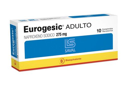[904360] EUROGESIC 275 MG X 10 COMP (NAPROXENO)