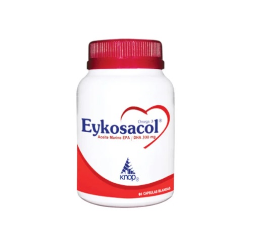 [7803504000575] EYCOSACOL ACEITE MARINO EPA / DHA 300 MG X 60 CAPSULAS BLANCAS***