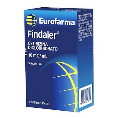 [900801] FINDALER GOTAS 10 MG/1ML X 15 ML (CETIRIZINA)***