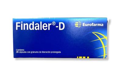 [901486] FINDALER-D X 20 CAPS (CETIRIZINA/PSEUDOEFEDRINA)***