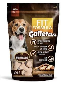 [1602517648818] FIT FORMULA GALLETAS CARNE PARA PERROS X 400 GRS (VET)