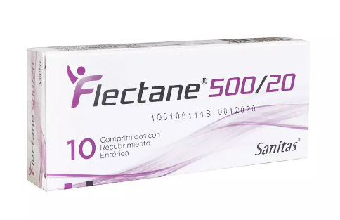 [7800038000057] FLECTANE 500/20 X 10 COMP REC ENTER. (NAPROXENO/ESOMEPRAZOL)