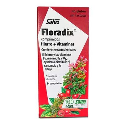 [1597861099408] FLORADIX X 84 COMP (HIERRO+ COMPLEJO B+ VITAMINAS)