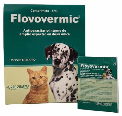 [903586] FLOVOVERMIC X 1 COMP (FLUBENDAZOL/PRAZIQUANTEL/PIRANTEL) (VET)