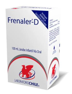 [905227] FRENALER-D JARABE X 100 ML (LORATADINA/PSEUDOEFEDRINA) **PRONTO VENCIMIENTO**
