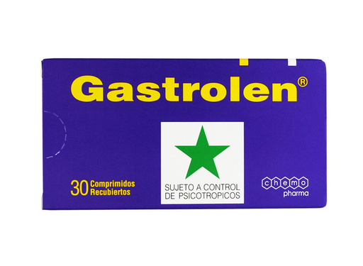 [900643] GASTROLEN X 30 COMP (CLORDIAZEPOXIDO/CLIDINIO)