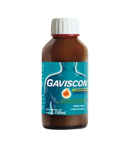 [900758] GAVISCON MENTA JARABE X 150 ML