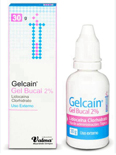 [900165] GELCAIN GEL BUCAL 2% X 30 GR (LIDOCAINA)