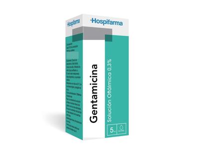 [905348] GENTAMICINA 0,3% SOL OFT X 5 ML HOSPIFARMA (PTM) (GENER)