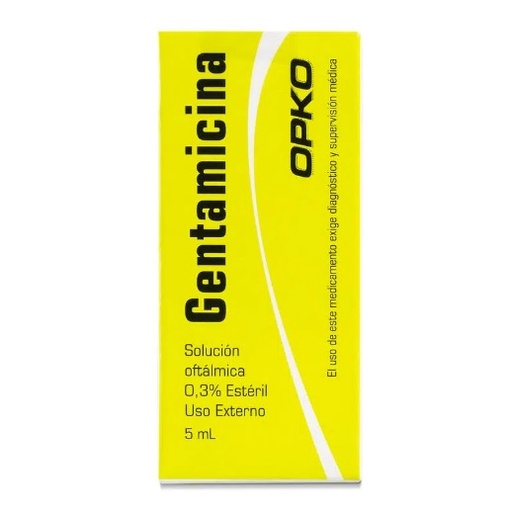 [900169] GENTAMICINA 0.3% SOL OFT X 5 ML OPKO (OFT) (PTM) (GENER)
