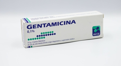 [901605] GENTAMICINA CREMA 0,1 % MINTLAB X 15 GR (GENER)