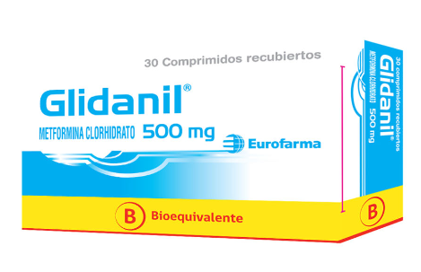[900391] GLIDANIL 500 MG X 30 COMP (METFORMINA)***