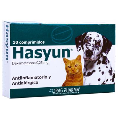[903984] HASYUN 0.25 MG X 10 COMP (DEXAMETASONA) (VET)
