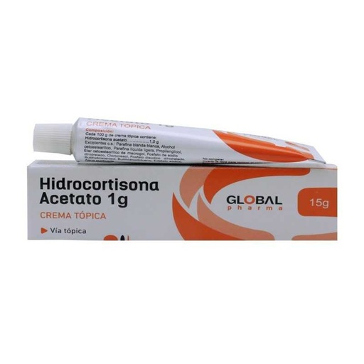 [1585683037802] HIDROCORTISONA 1% CREMA GLOBAL X 15 GR (PTM) (GENER)