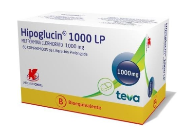 [901034] HIPOGLUCIN LP 1000 MG X 60 COMP (METFORMINA) CHS $5000