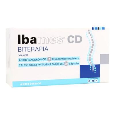 [902006] IBAMES CD BITERAPIA 150MG /500MG /800 UI X 31 CAPS (ACIDO IBANDRONICO/CALCIO/VIT D3)