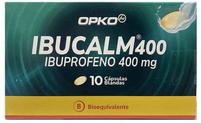 [7804620835652] IBUCALM 400 MG X 10 CAPS BLANDAS (IBUPROFENO)