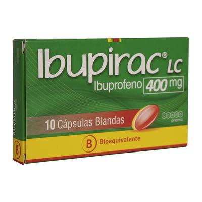 [905089] IBUPIRAC LC 400 MG X 10 CAPS BLANDAS (IBUPROFENO)