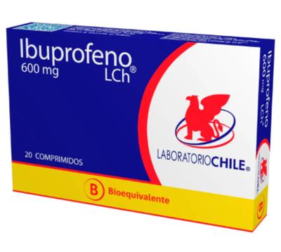 [900861] IBUPROFENO 600 MG LCH X 20 COMP (GENER) (PTM)