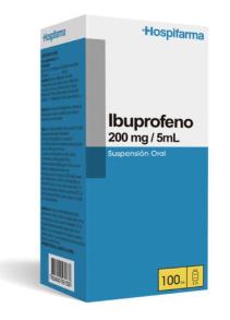 [7804640561838] IBUPROFENO FORTE JARABE 200 MG/5 ML HOSPIFARMA X 100 ML (GENER)***